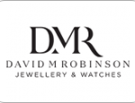 Silver - David M Robinson logo
